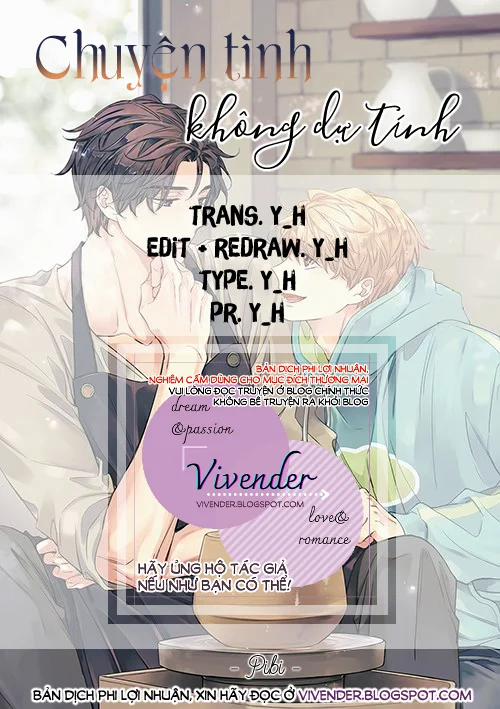 Chuyện Tình Không Dự Tính 1 trang 1