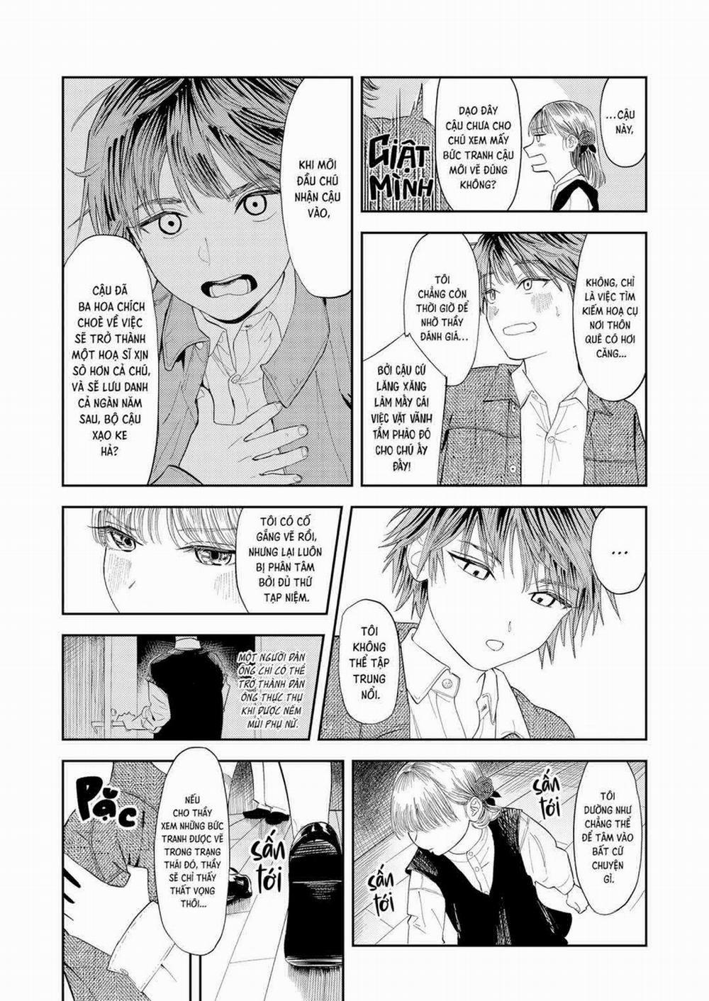 Chuyện tình lãng mạn nơi xưởng vẽ Oneshot trang 7