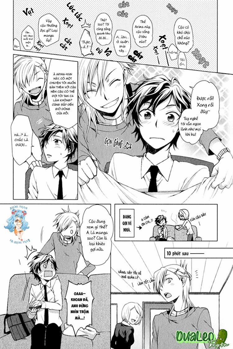 CHUYỆN TÌNH NGỌT NGÀO CỦA FUDANSHI 1 trang 9