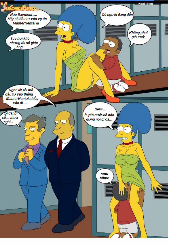 CHUYỆN TÌNH SÔCÔLA VÀ MS.SIMPSON Oneshot trang 8