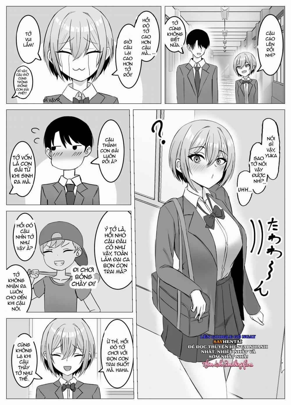 Chuyện tôi tái ngộ với người bạn thời thơ ấu và vượt qua ranh giới. 1 trang 2