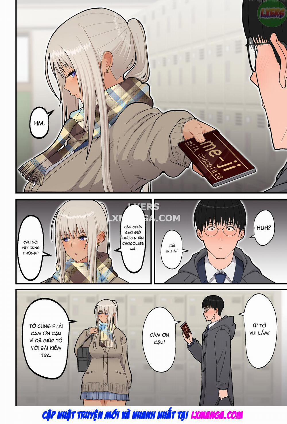 Class no Kinpatsu Kyonyuu Gal to Itya Love Ecchi suru Hanashi Oneshot trang 10