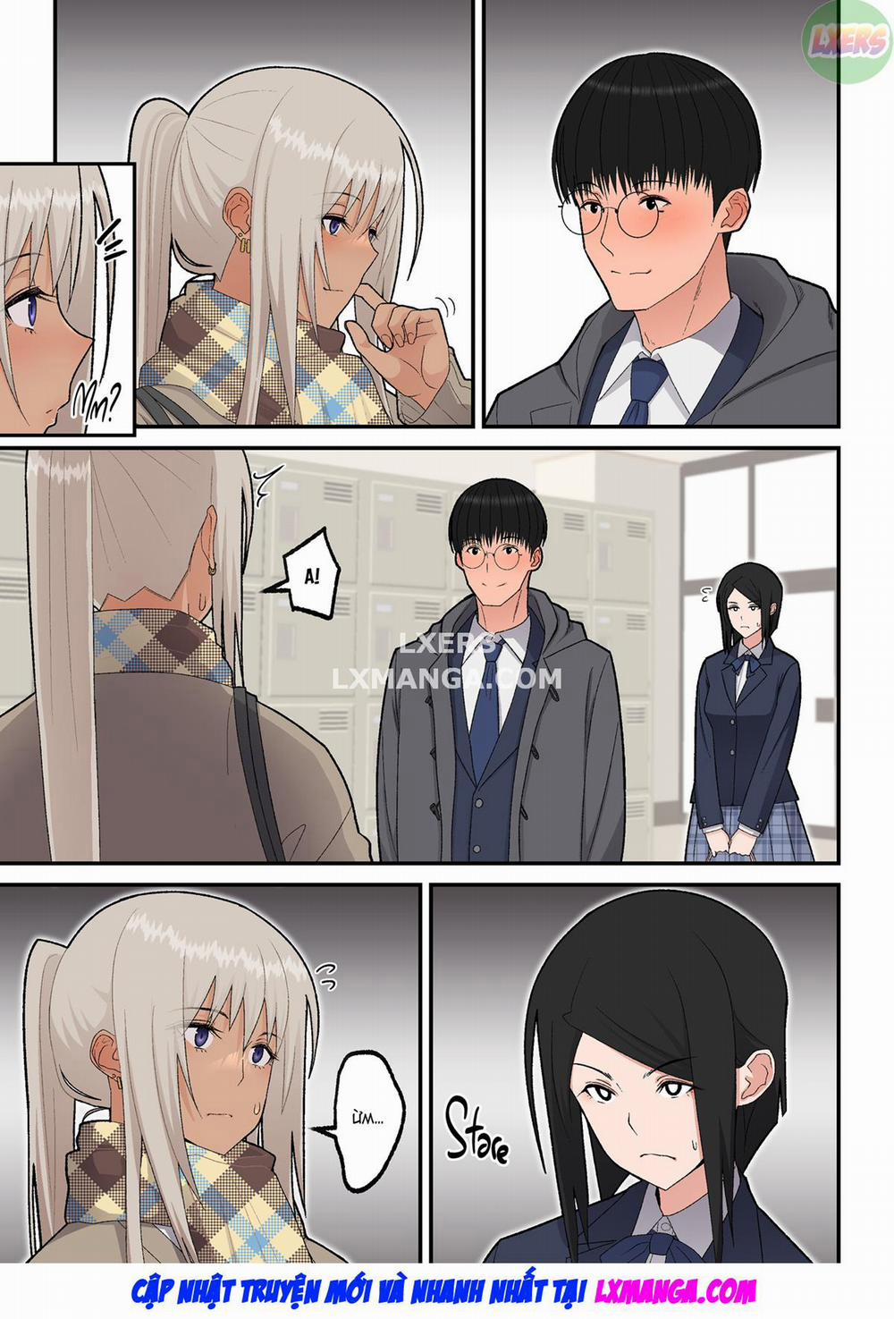 Class no Kinpatsu Kyonyuu Gal to Itya Love Ecchi suru Hanashi Oneshot trang 11