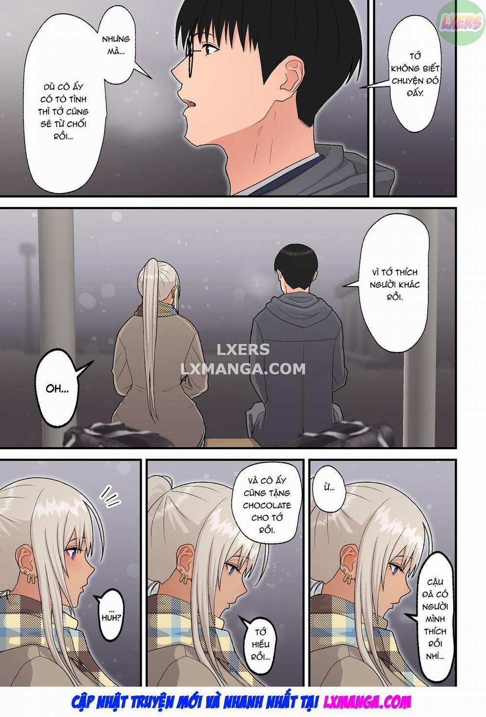 Class no Kinpatsu Kyonyuu Gal to Itya Love Ecchi suru Hanashi Oneshot trang 41