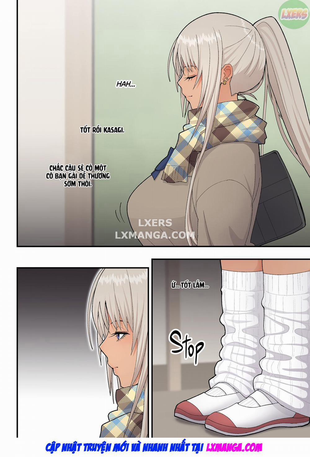 Class no Kinpatsu Kyonyuu Gal to Itya Love Ecchi suru Hanashi Oneshot trang 8