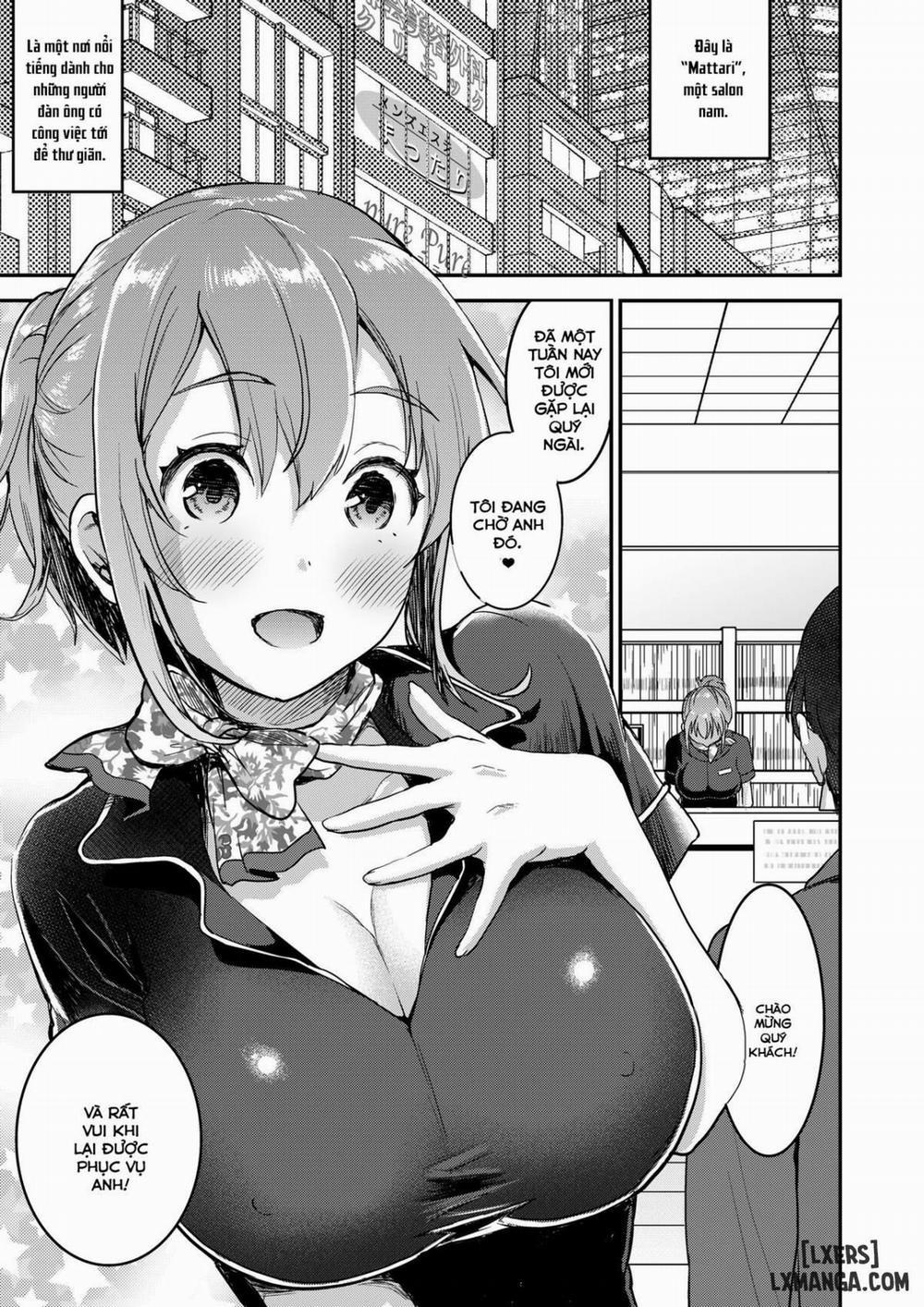Close Contact with a 148cm, Big-Boobed & Bra-less Therapist Oneshot trang 1