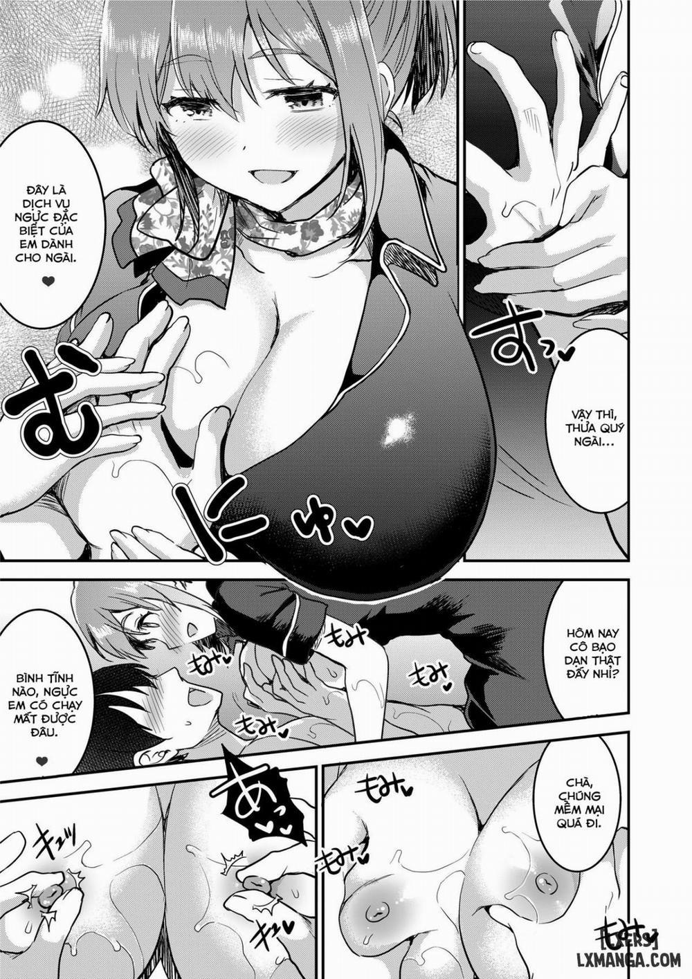 Close Contact with a 148cm, Big-Boobed & Bra-less Therapist Oneshot trang 7