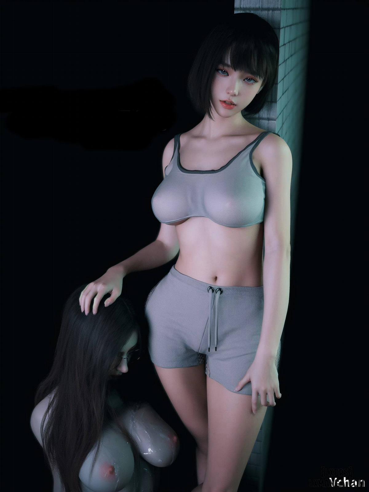 Cô Bạn Cùng Phòng Quá Dâm 3 trang 55