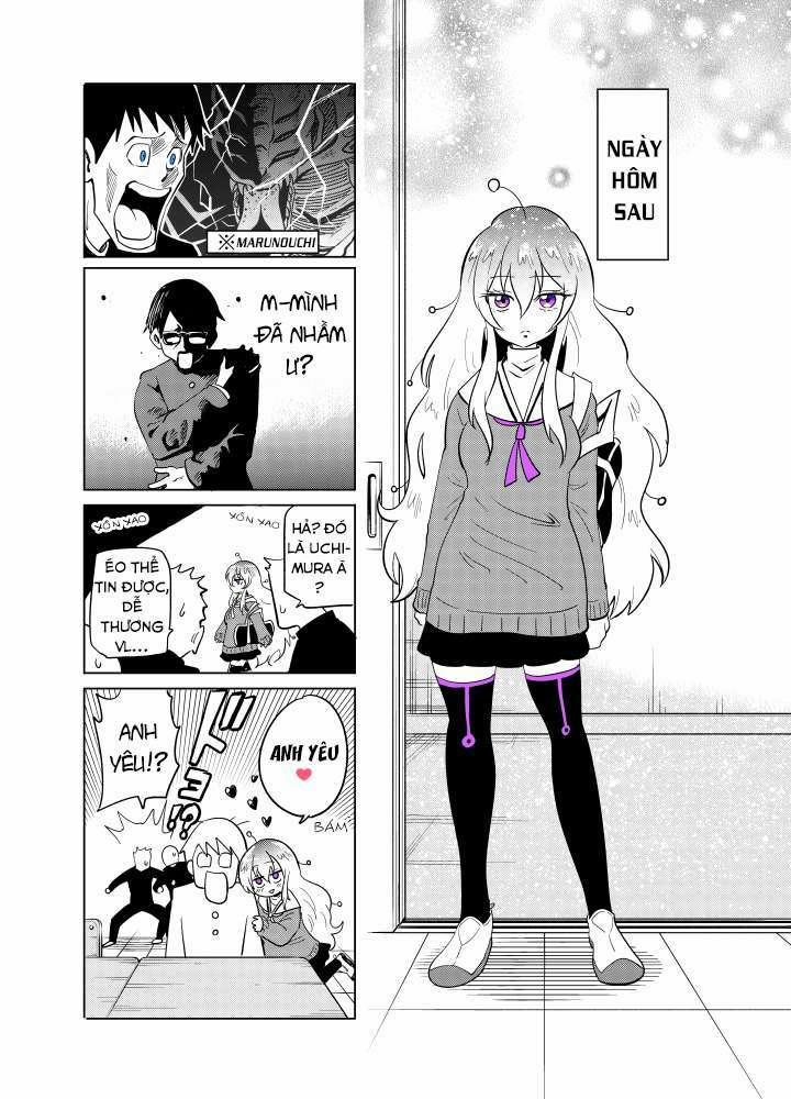 Cô Bạn Gái Ngoài Hành Tinh Của Tôi Thật Đáng Sợ 1 trang 4