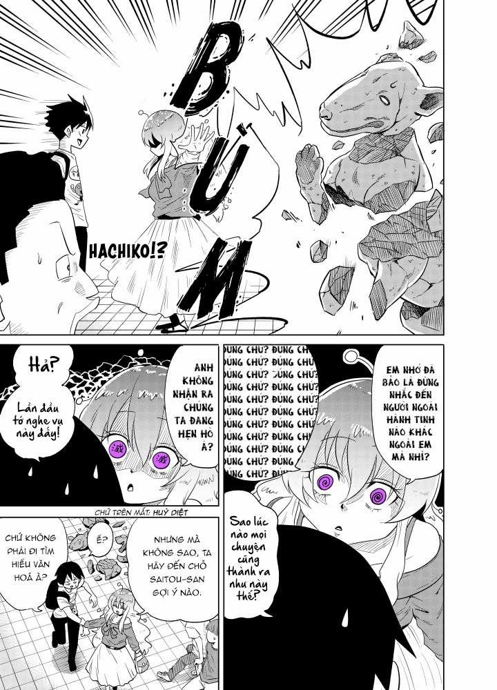 Cô Bạn Gái Ngoài Hành Tinh Của Tôi Thật Đáng Sợ 12 trang 3