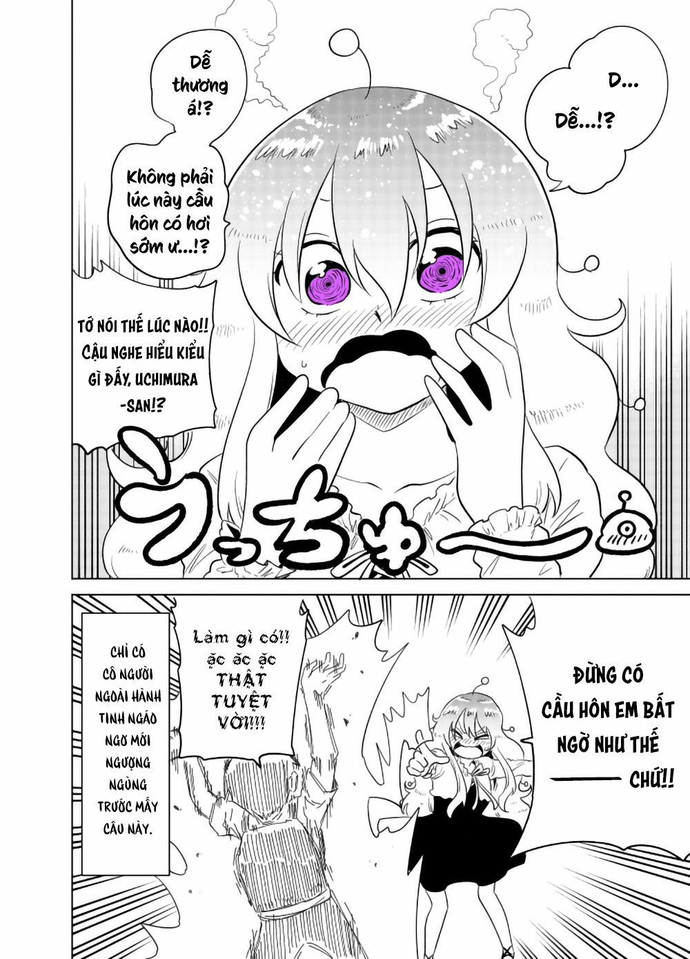 Cô Bạn Gái Ngoài Hành Tinh Của Tôi Thật Đáng Sợ 16 trang 4