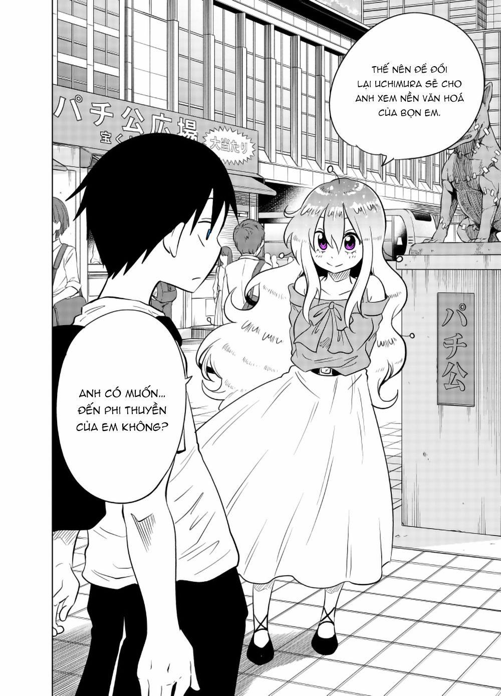 Cô Bạn Gái Ngoài Hành Tinh Của Tôi Thật Đáng Sợ 17 trang 2