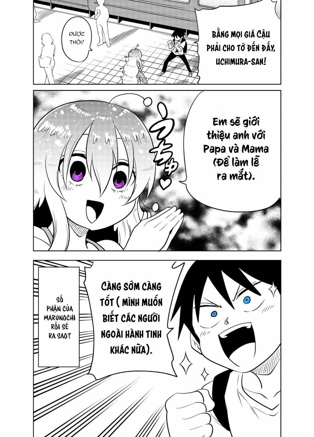 Cô Bạn Gái Ngoài Hành Tinh Của Tôi Thật Đáng Sợ 17 trang 4