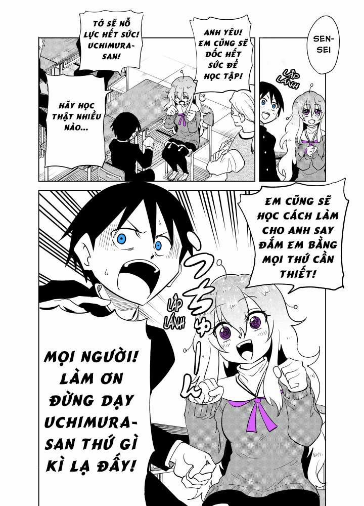 Cô Bạn Gái Ngoài Hành Tinh Của Tôi Thật Đáng Sợ 5 trang 4