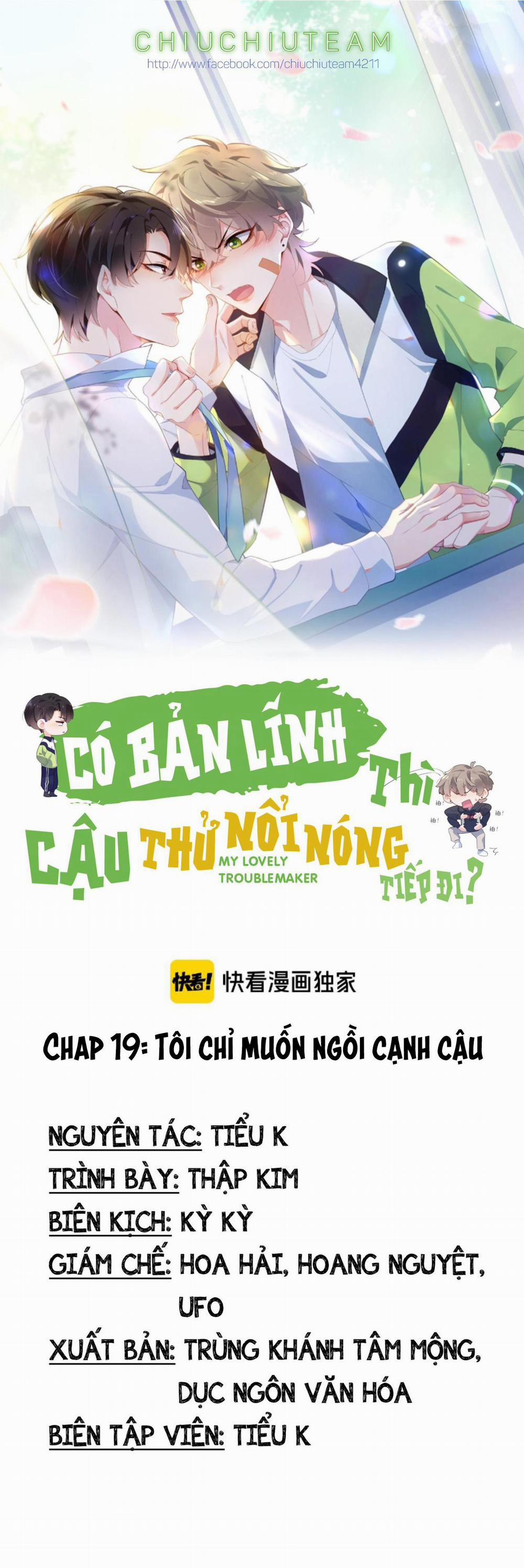 Có Bản Lĩnh Thì Cậu Thử Nổi Nóng Tiếp Đi? 19 trang 0