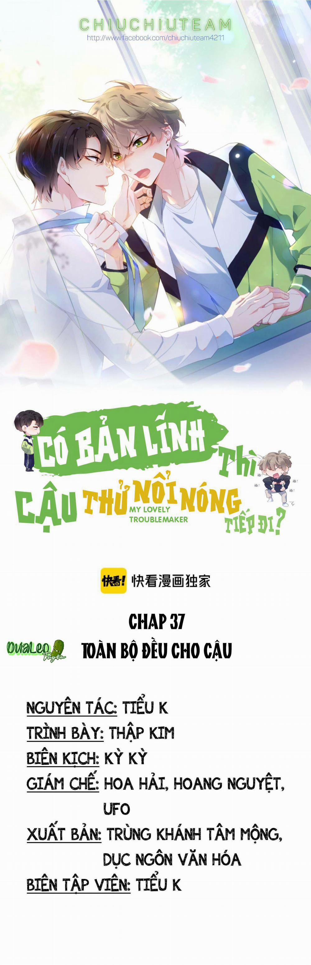 Có Bản Lĩnh Thì Cậu Thử Nổi Nóng Tiếp Đi? 37 trang 0