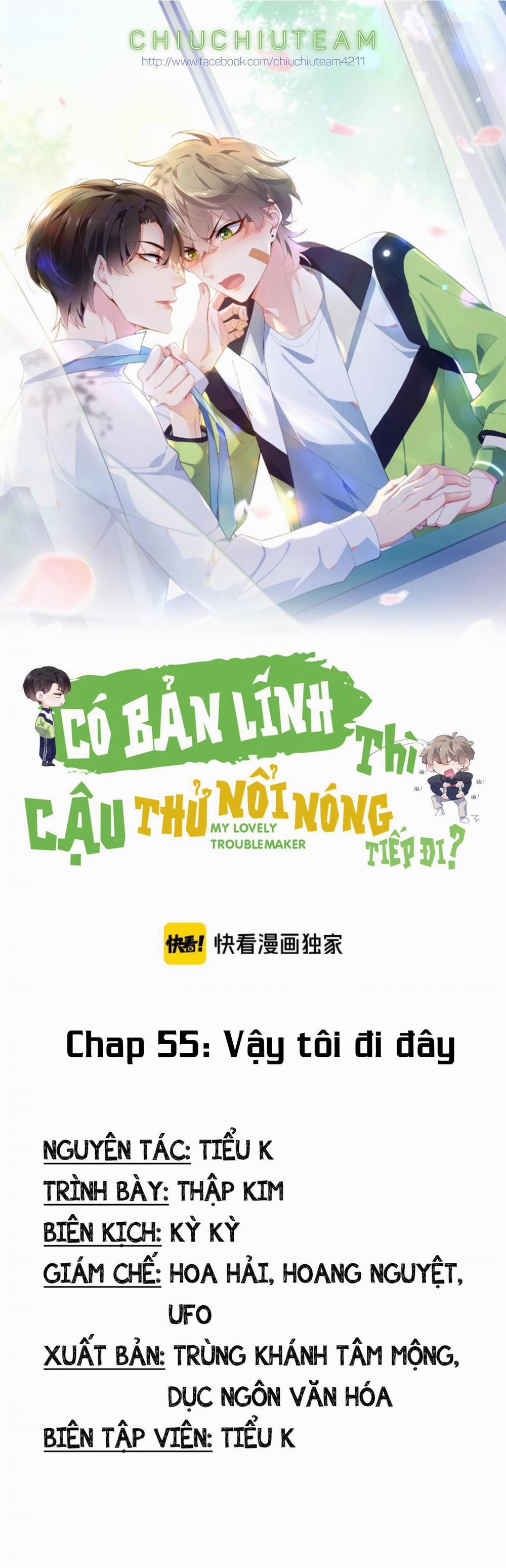 Có Bản Lĩnh Thì Cậu Thử Nổi Nóng Tiếp Đi? 55 trang 0