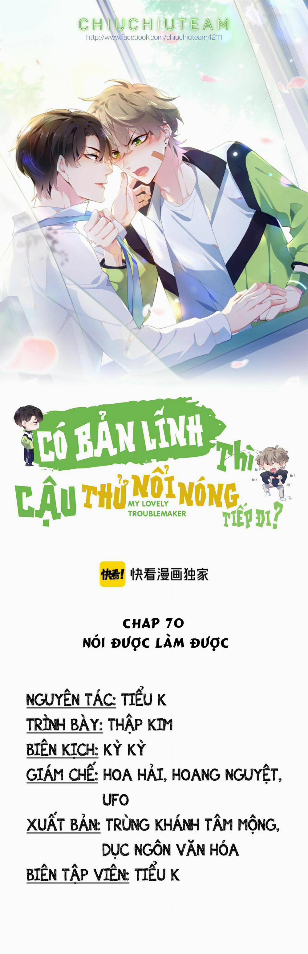 Có Bản Lĩnh Thì Cậu Thử Nổi Nóng Tiếp Đi? 70 trang 0