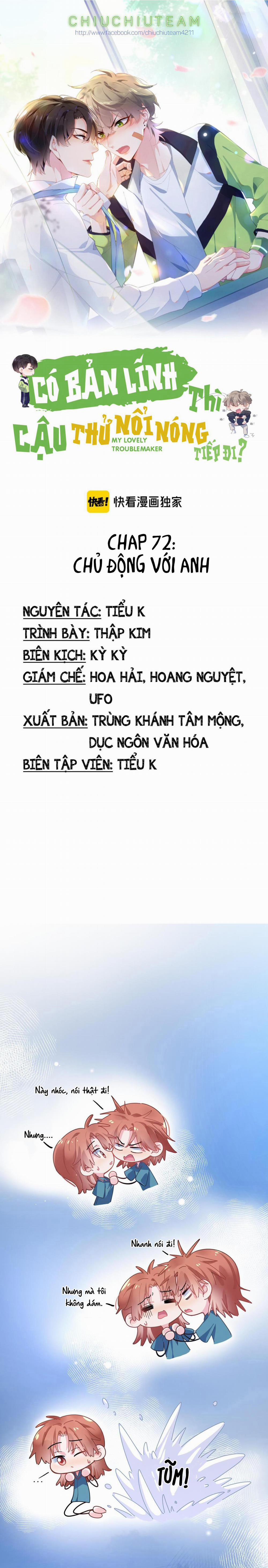 Có Bản Lĩnh Thì Cậu Thử Nổi Nóng Tiếp Đi? 72 trang 0