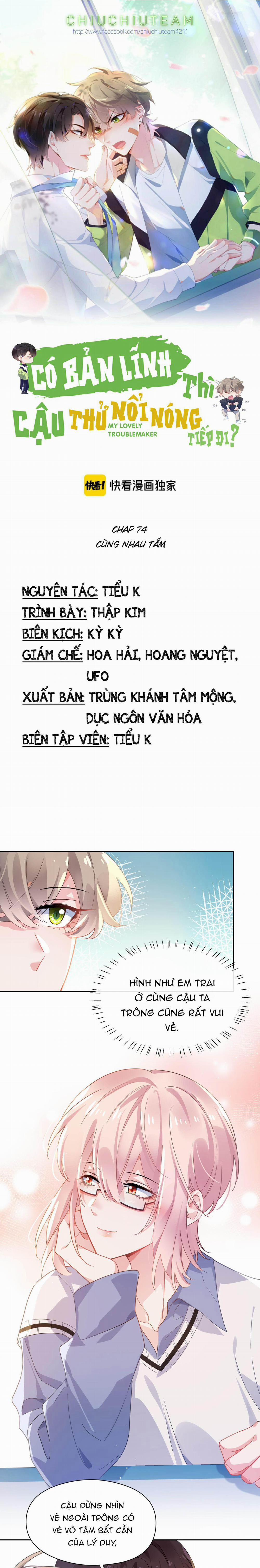 Có Bản Lĩnh Thì Cậu Thử Nổi Nóng Tiếp Đi? 74 trang 0
