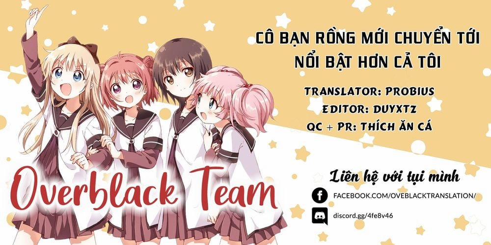 Cô Bạn Rồng Mới Chuyển Tới Nổi Bật Hơn Cả Tôi 3 trang 0