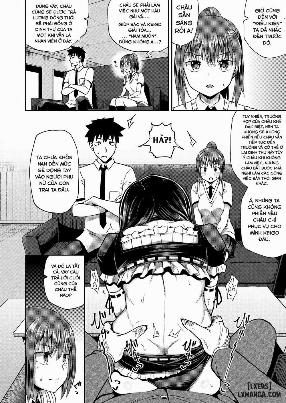 Cô bạn thuở nhỏ là hầu gái mồm lồn của tôi. 1 trang 5