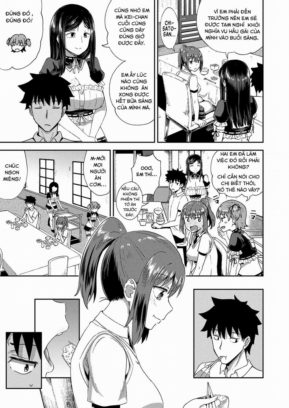 Cô bạn thuở nhỏ là hầu gái mồm lồn của tôi. 2 trang 6