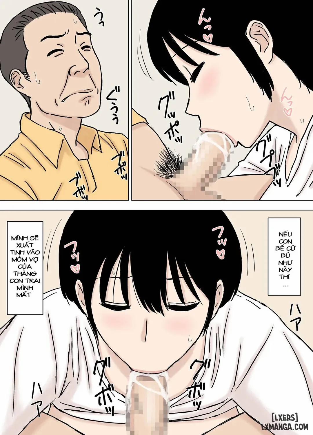 Cô con dâu hư hỏng trêu chọc cha chồng Oneshot trang 18