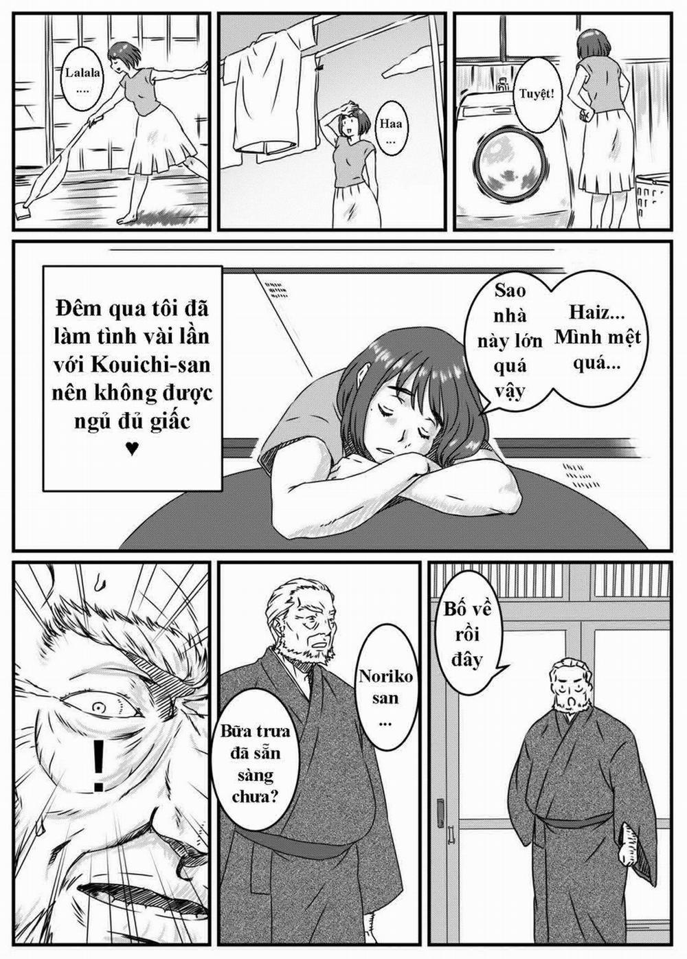 Cô Con Dâu Kanzaki Noriko Không Thể Cưỡng Lại Được Cha Chồng Oneshot trang 4