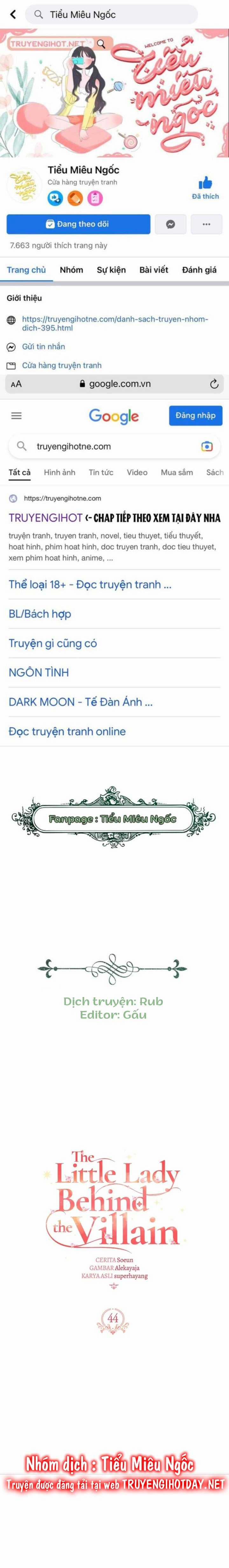 Cô Con Gái Út Của Ngài Công Tước Phản Diện 44 trang 0