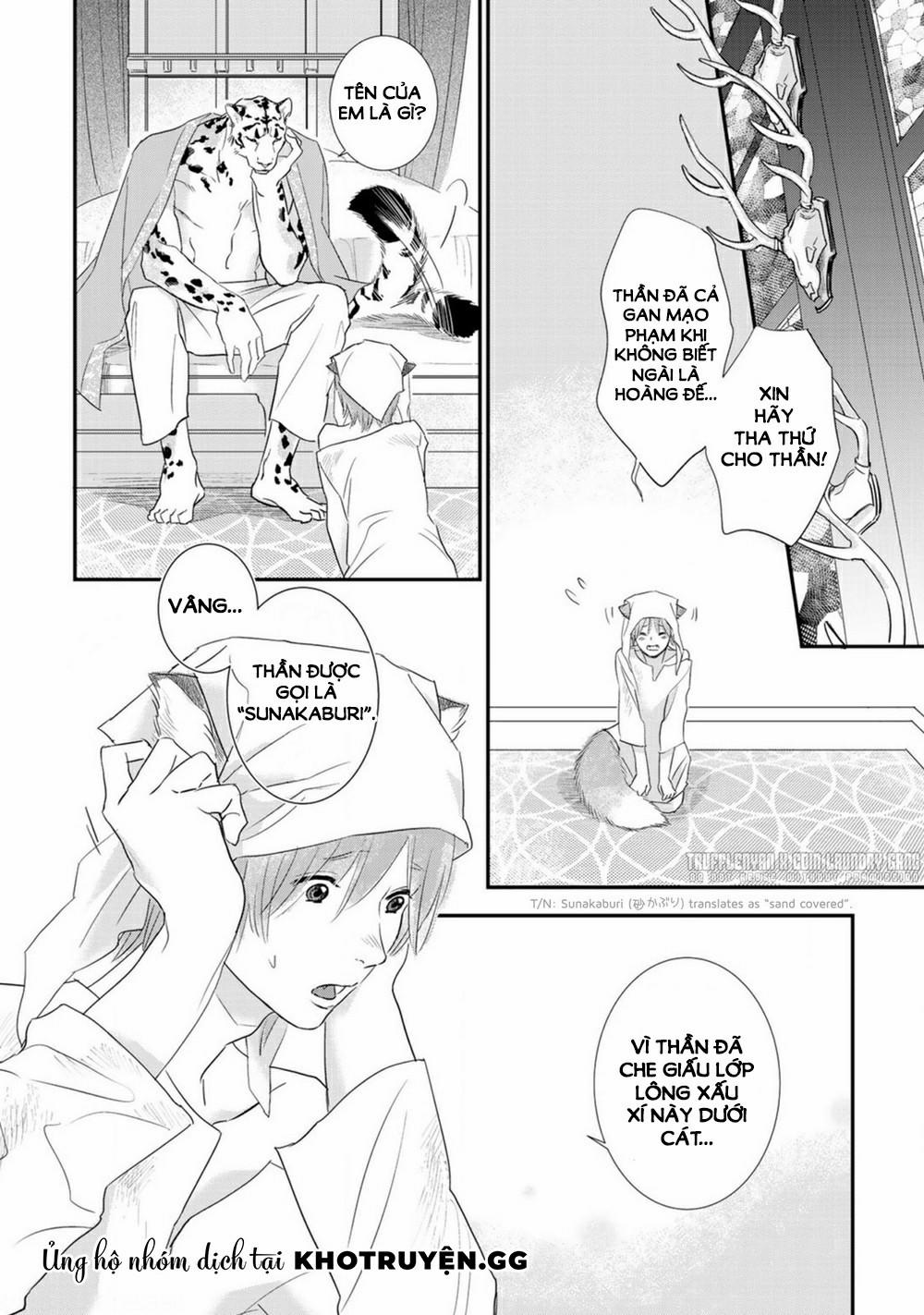 Cô Dâu Cáo Sa Mạc Của Quý Ngài Thú Vương 1 trang 22