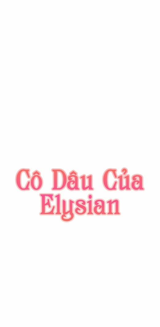 Cô Dâu Của Elysian 1 trang 12