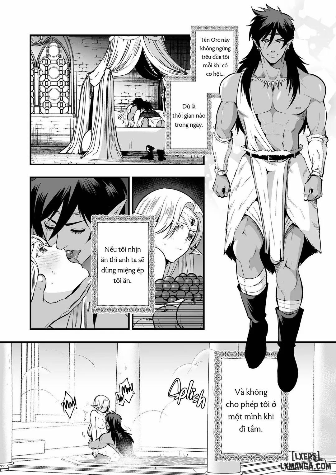 Cô dâu của Orc: Nàng Elf bị giam cầm trong đê mê Part 1 trang 25