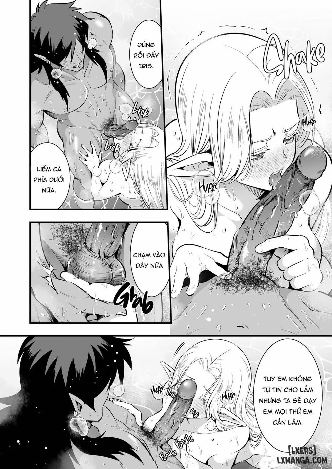 Cô dâu của Orc: Nàng Elf bị giam cầm trong đê mê Part 1 trang 31