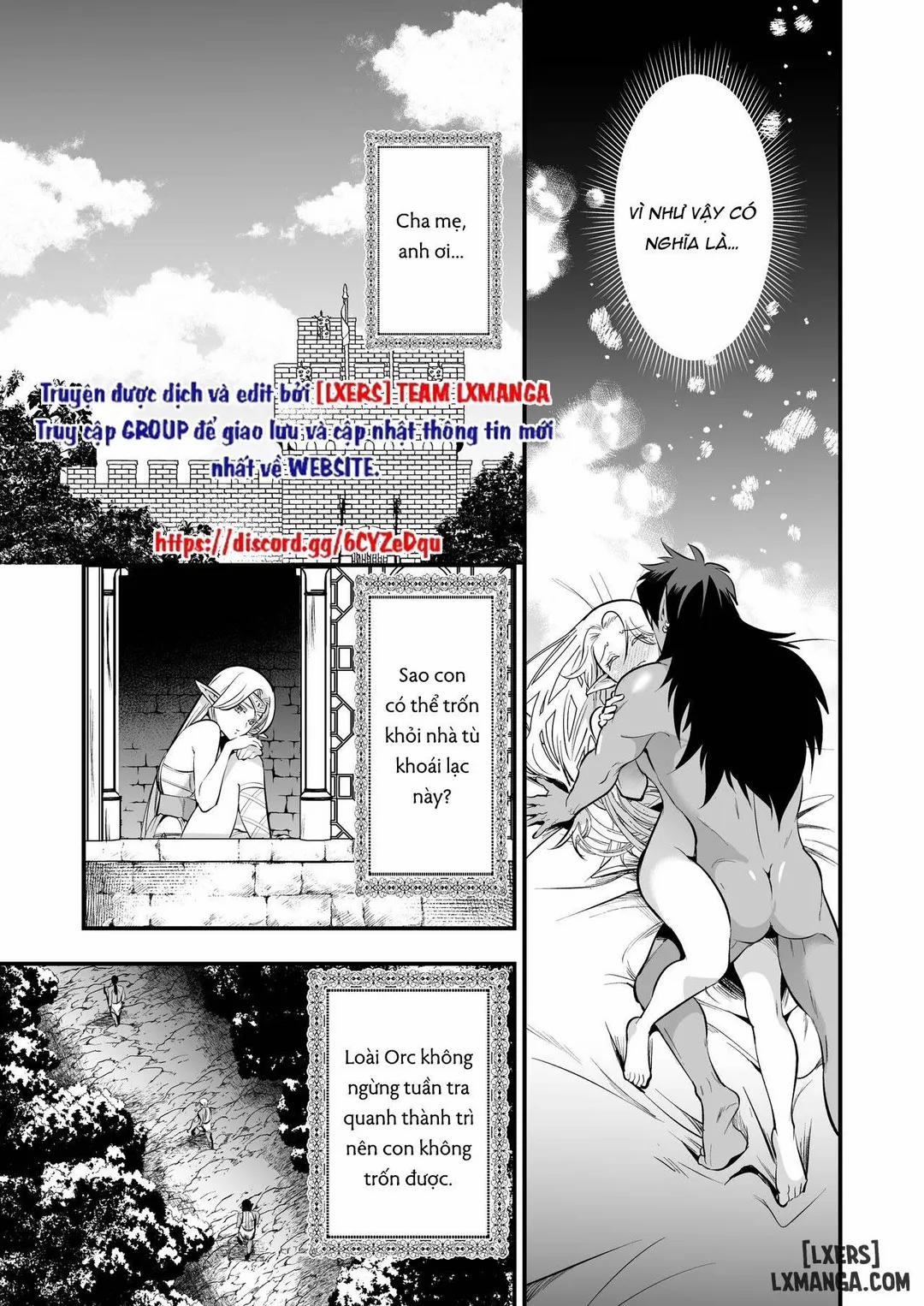 Cô dâu của Orc: Nàng Elf bị giam cầm trong đê mê Part 1 trang 38