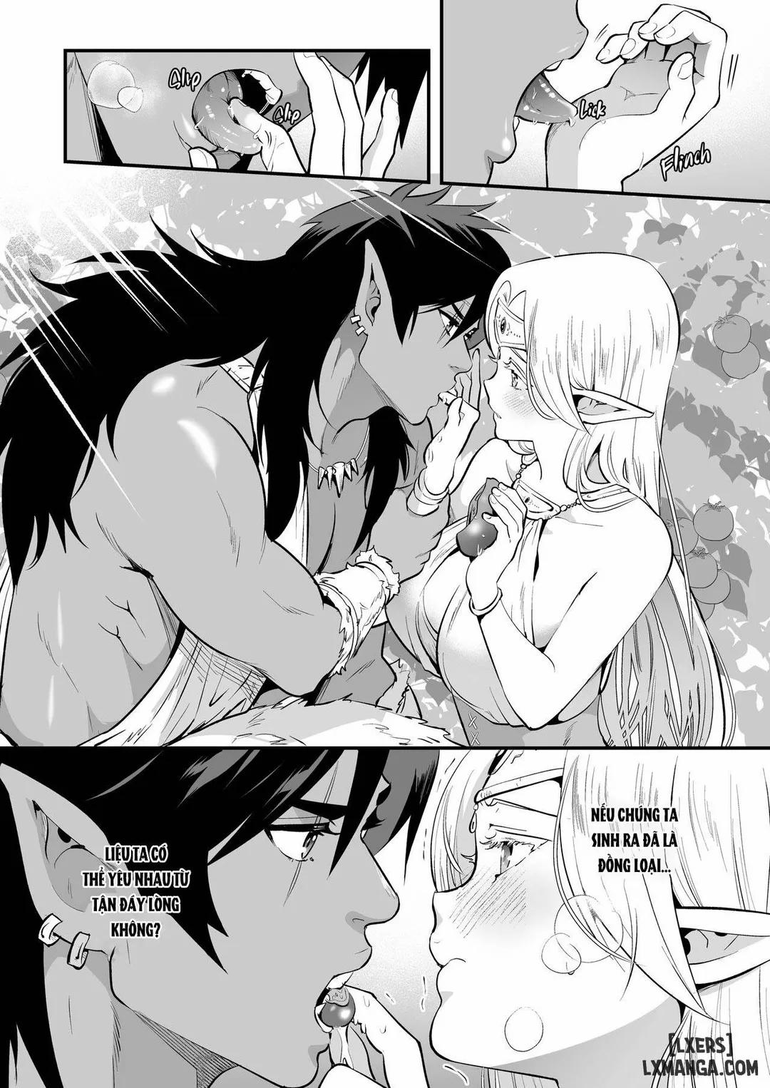 Cô dâu của Orc: Nàng Elf bị giam cầm trong đê mê Part 1 trang 50