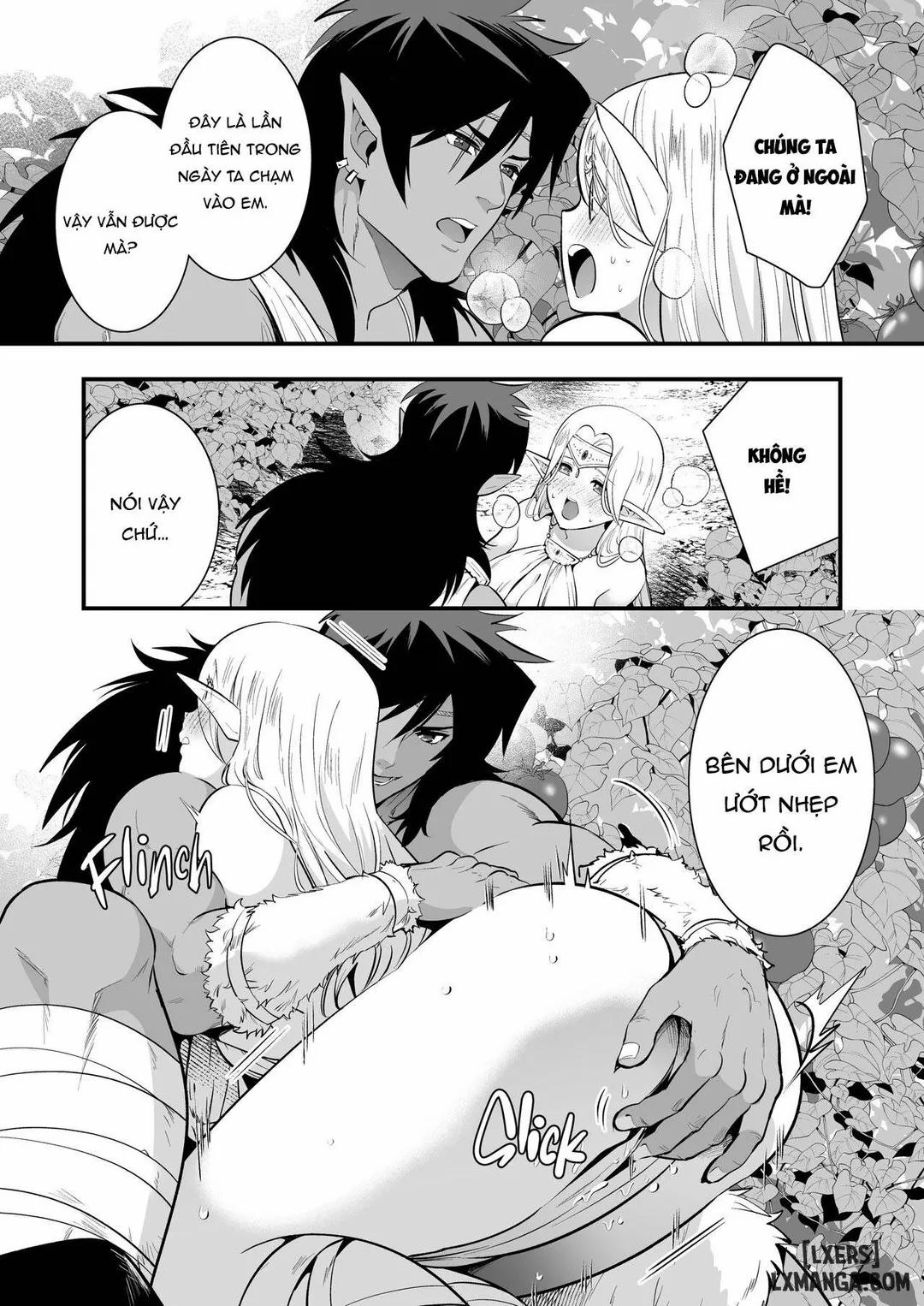 Cô dâu của Orc: Nàng Elf bị giam cầm trong đê mê Part 1 trang 52