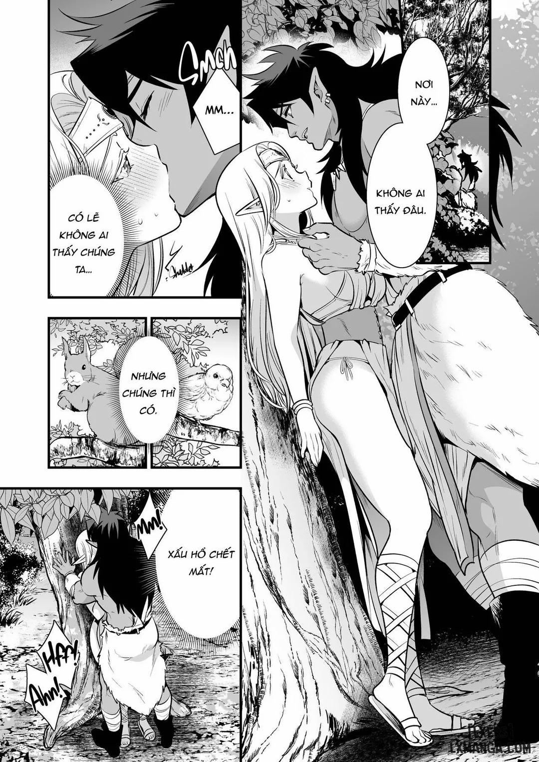 Cô dâu của Orc: Nàng Elf bị giam cầm trong đê mê Part 1 trang 54