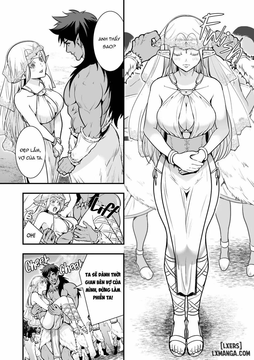 Cô dâu của Orc: Nàng Elf bị giam cầm trong đê mê Part 2 trang 35