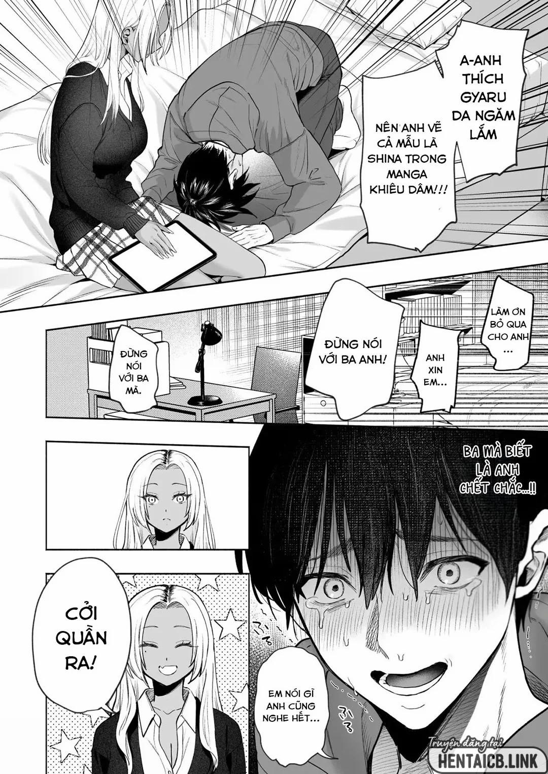 Cô em gái kế da ngăm vắt kiệt tôi 1 trang 12