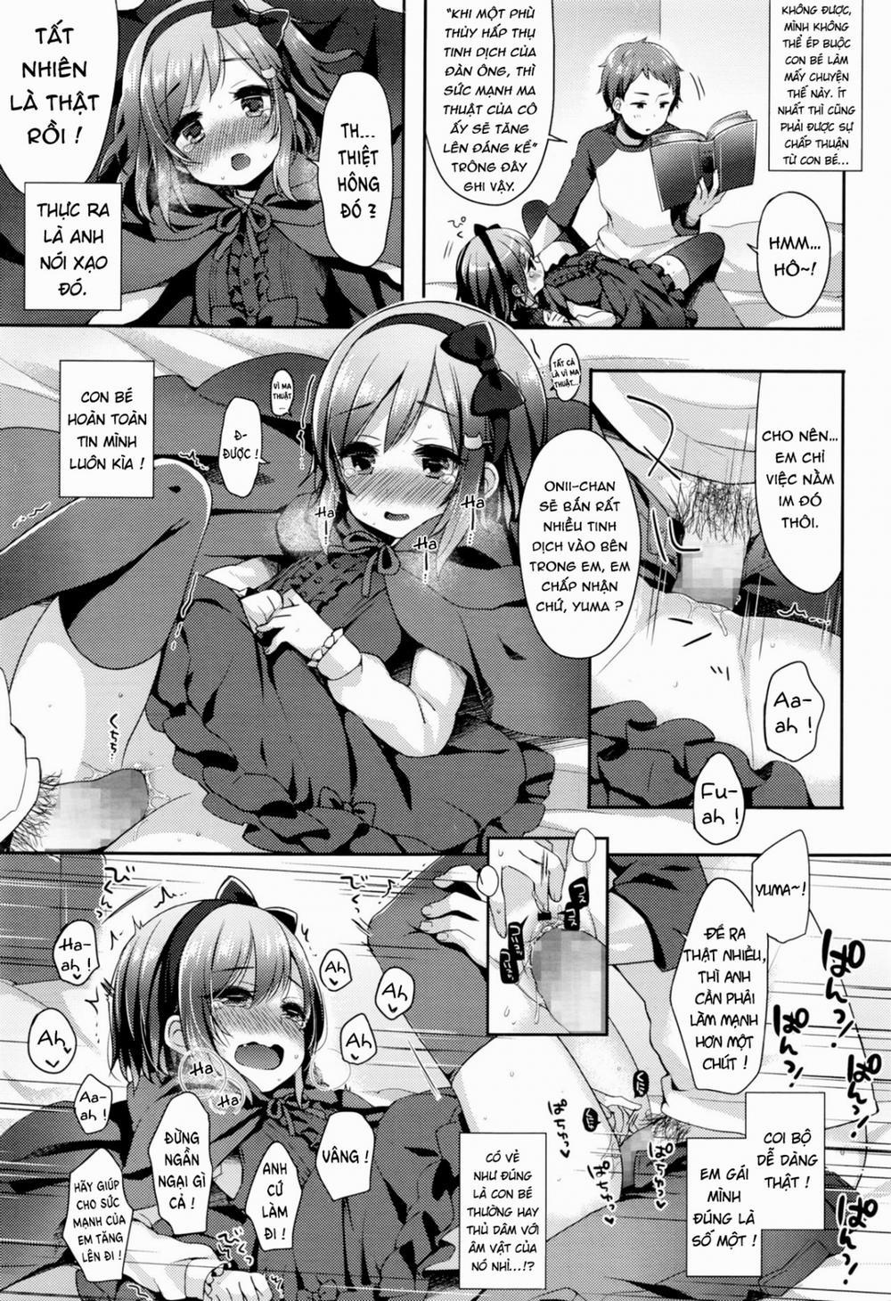 Cô Em Gái Nghiện Ma Thuật Đen! Oneshot trang 13