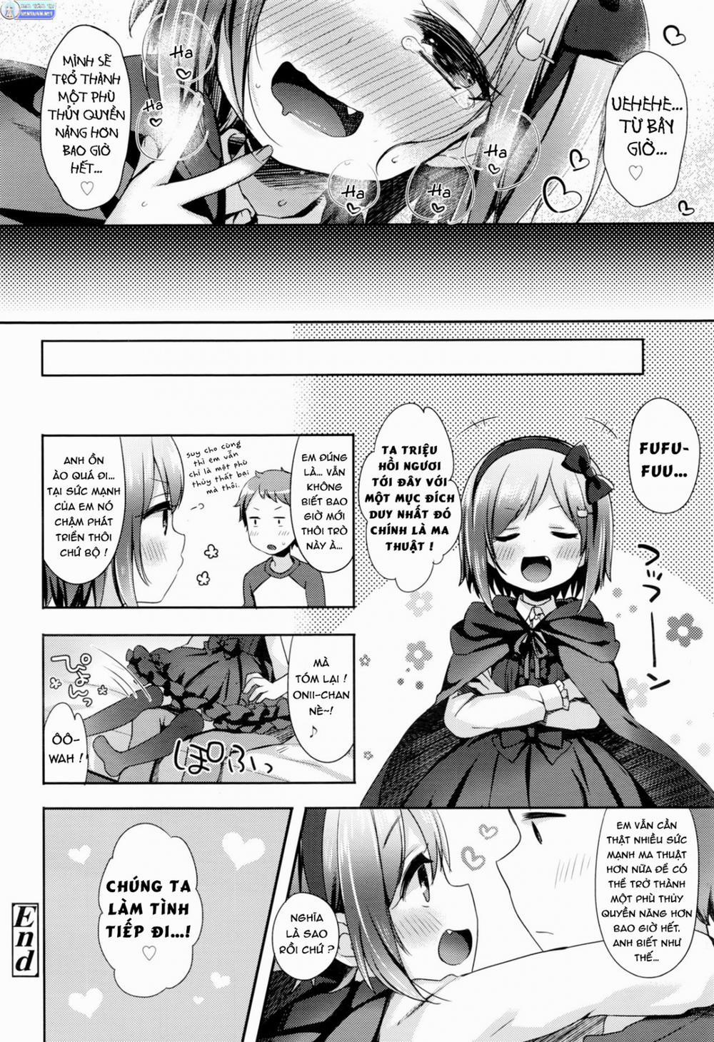 Cô Em Gái Nghiện Ma Thuật Đen! Oneshot trang 18