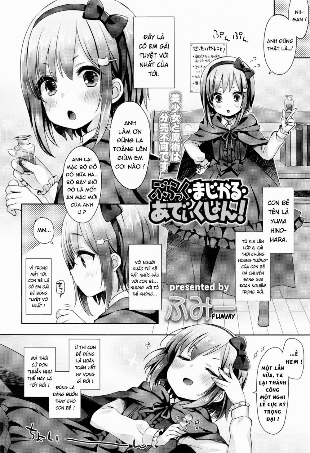 Cô Em Gái Nghiện Ma Thuật Đen! Oneshot trang 2