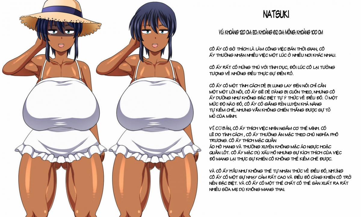 Cô Gái Da Nâu Natsuki-Chan Và Câu Chuyện Về Kì Nghỉ Hè Ở Vùng Quê 0 trang 3