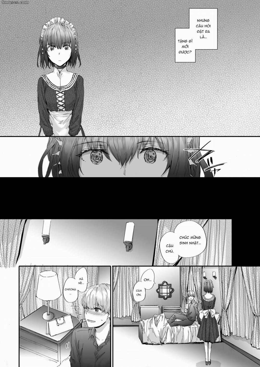 Cô gái máy móc Oneshot trang 7