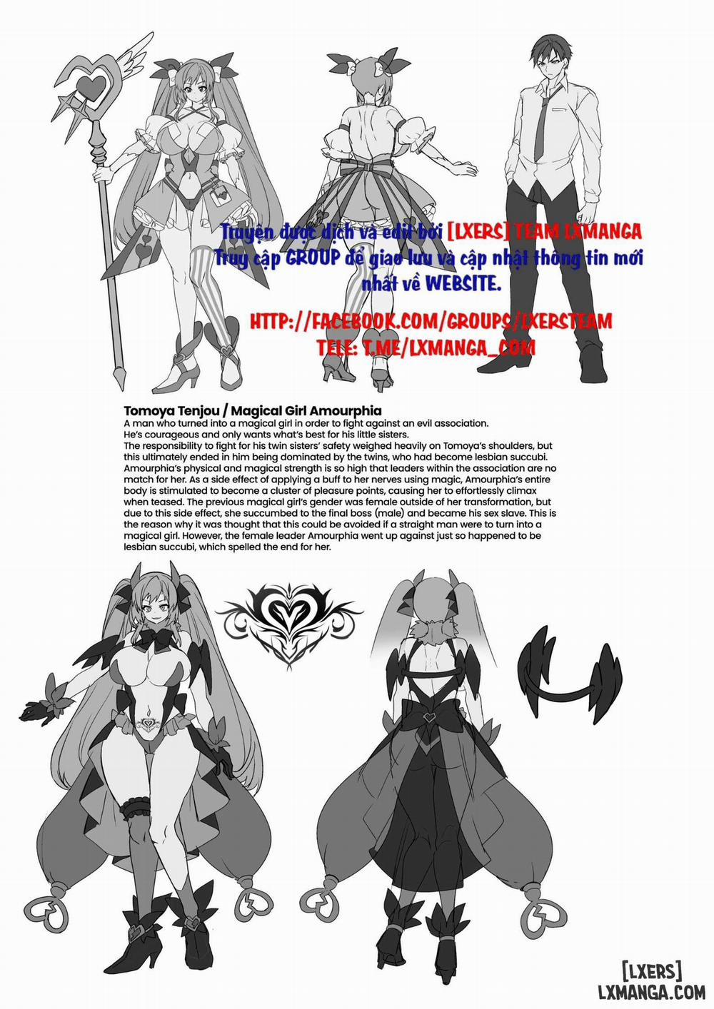 Cô gái phép thuật bẻ cong giới tính đấu với Succubi đồng tính nữ 2 trang 19