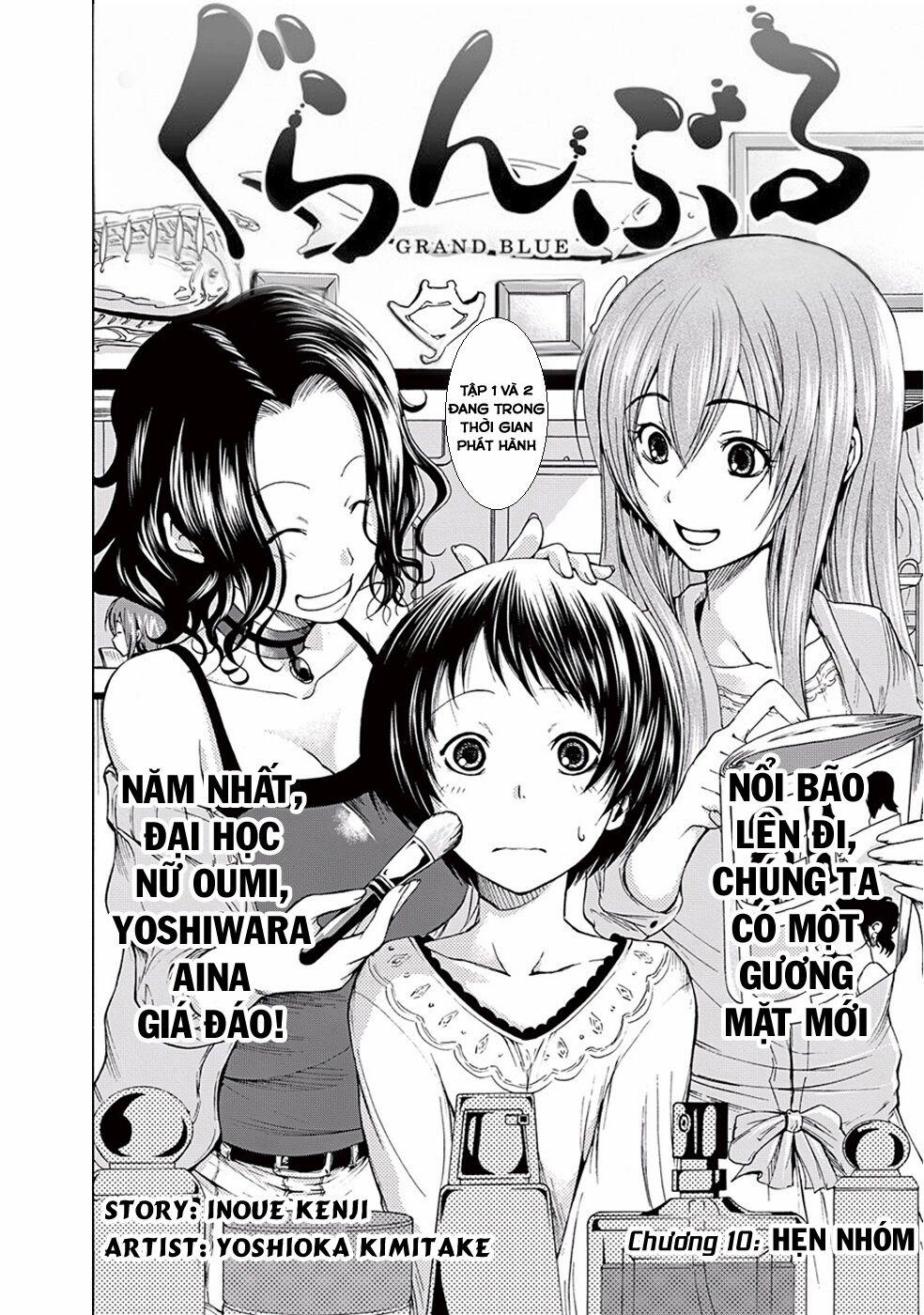 Cô Gái Thích Lặn - Grand Blue 10 trang 1