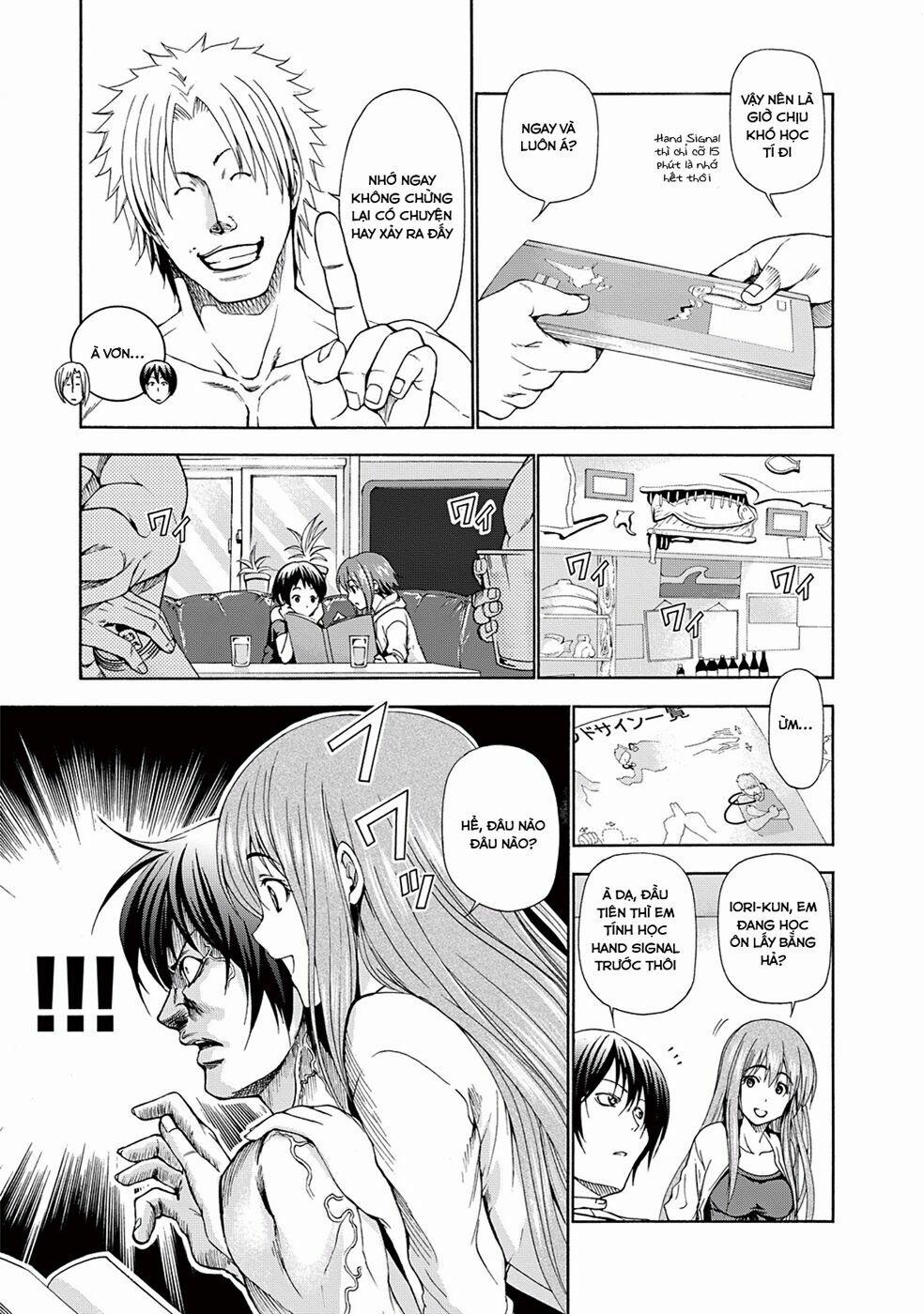 Cô Gái Thích Lặn - Grand Blue 11 trang 16