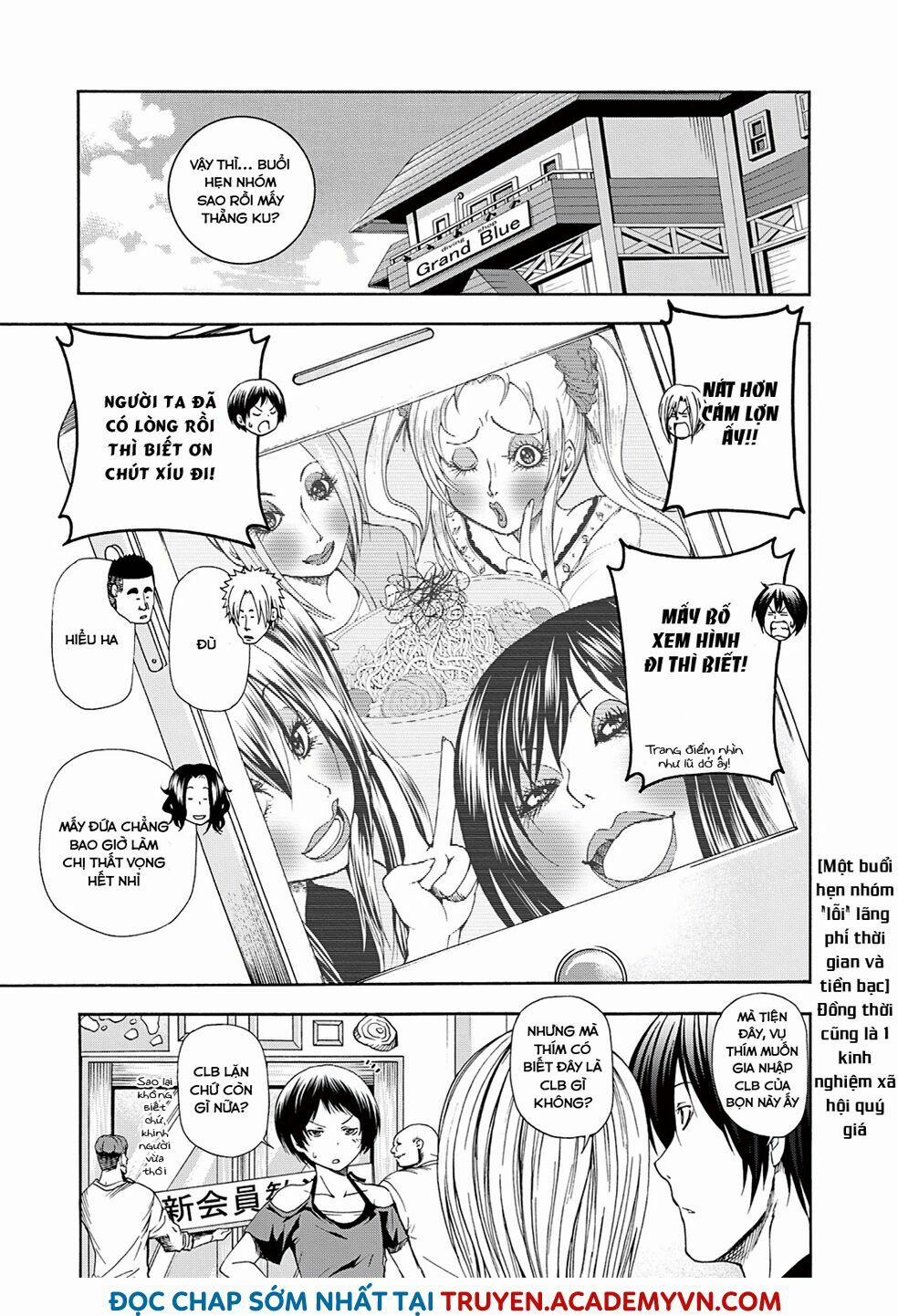 Cô Gái Thích Lặn - Grand Blue 11 trang 2