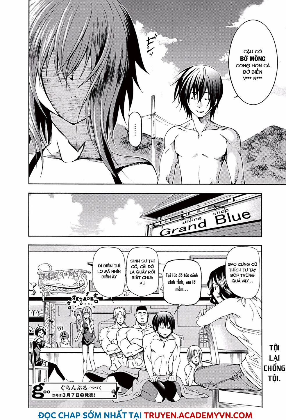 Cô Gái Thích Lặn - Grand Blue 11 trang 40
